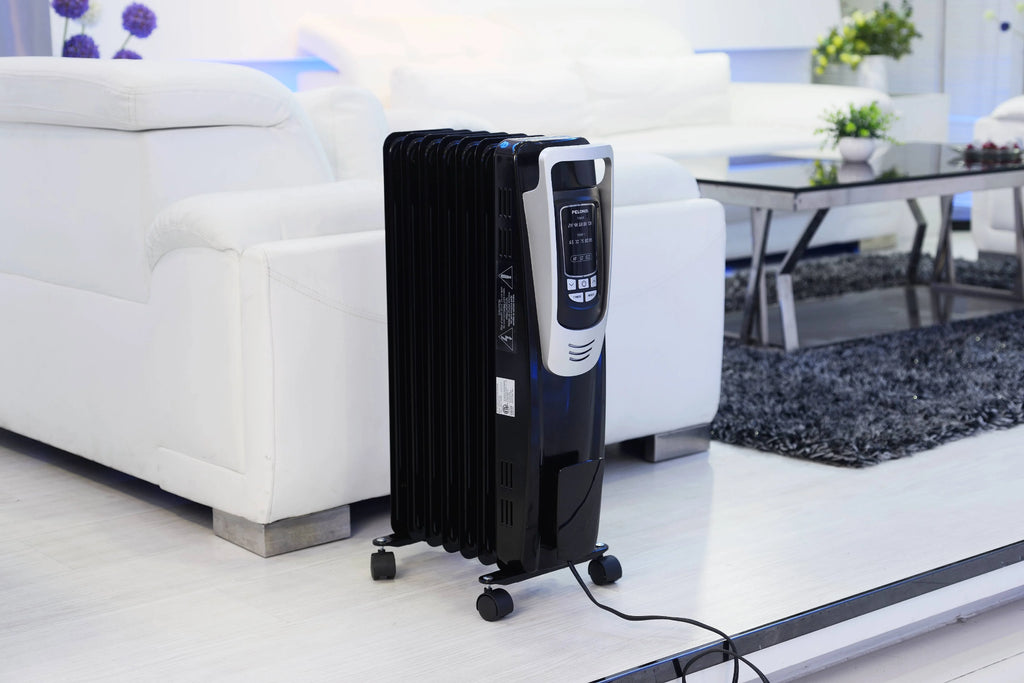 Black Digital Oil Filled Heater G655