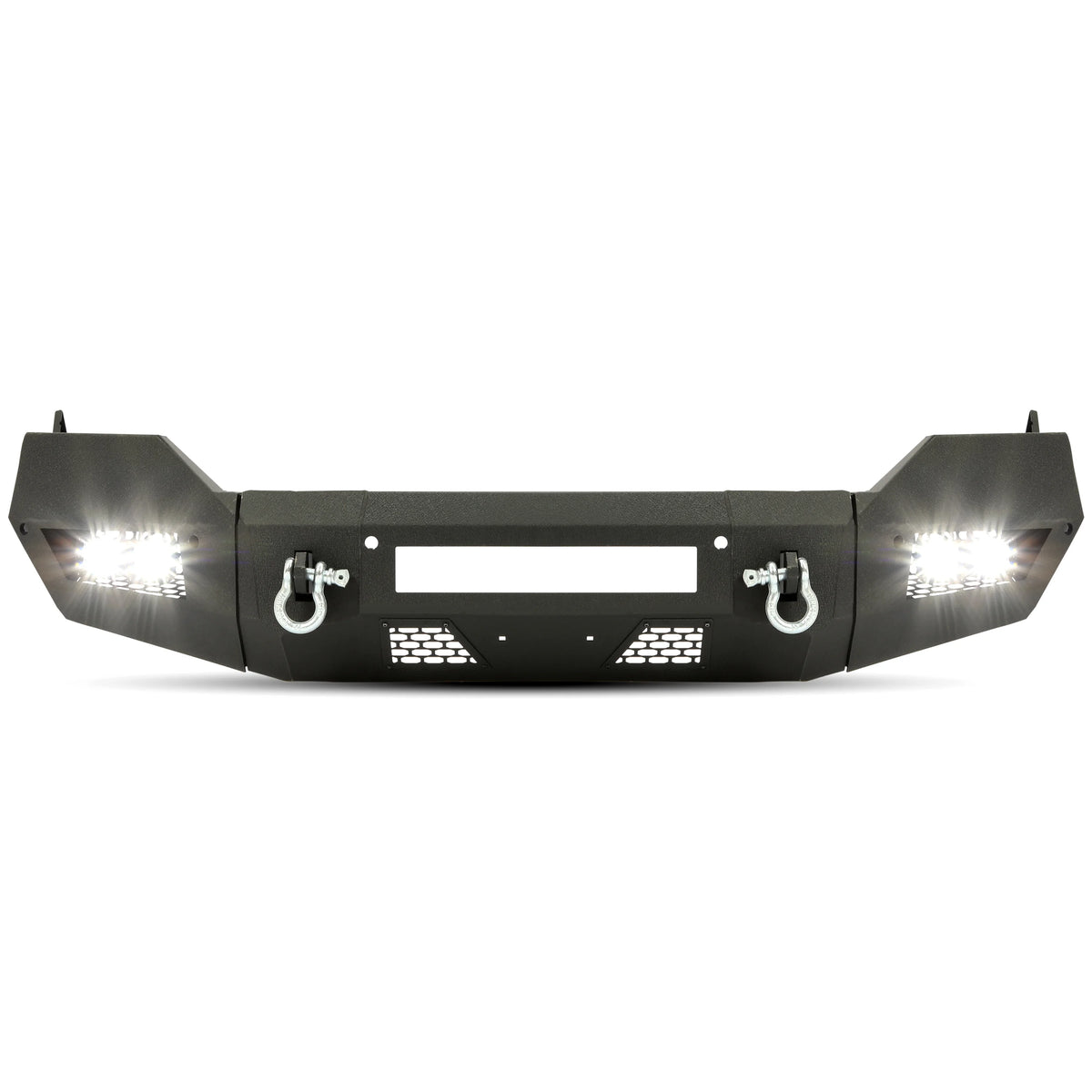 Front Bumper with D-Ring LED Fog Light H293