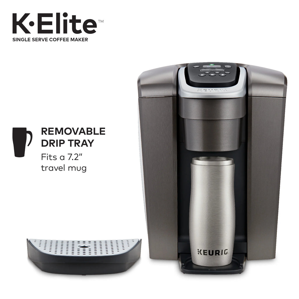 Brushed Slate Single-Serve K-Cup Pod Coffee Maker W971