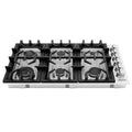 36 in. Stainless Steel Dropin Cooktop with 6 Gas Burners C594031