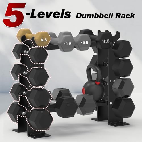 5 Tier Dumbbell Rack Stand K529519