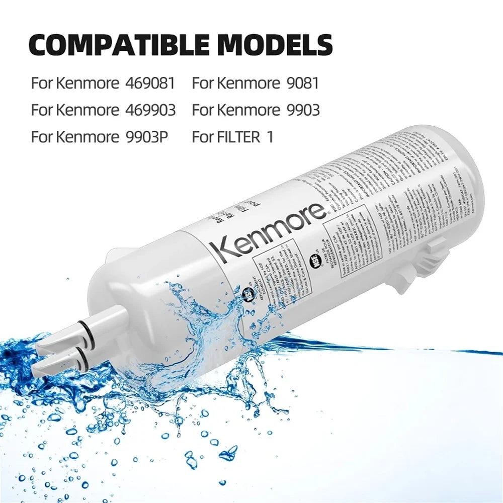2 Pack Replacement Refrigerator Water Filter W9038