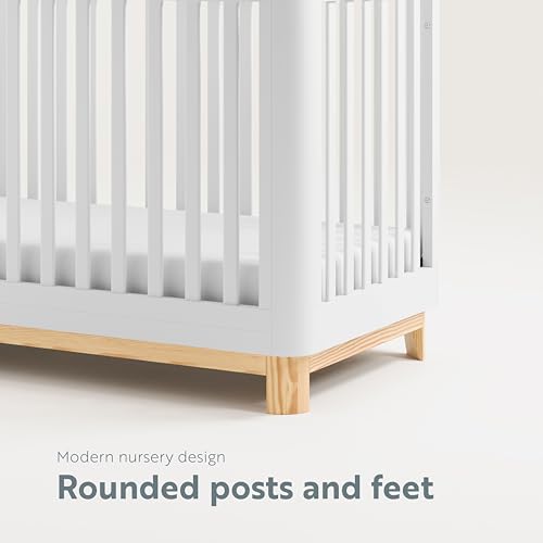 White 3-in-1 Convertible Crib E725765