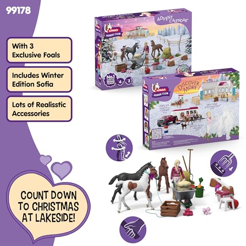 Horse Club Advent Calendar with 34 Toys Z22024