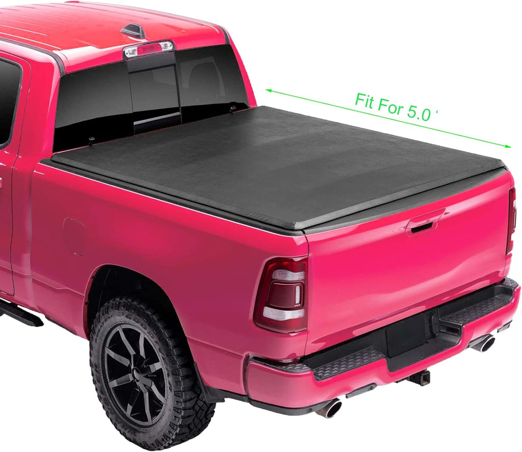 Soft Roll Up Tonneau Cover for 5ft Fleetside Bed F6490