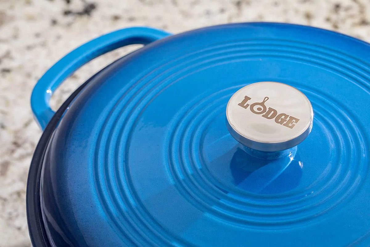 7.5 Quart Enameled Cast Iron Dutch Oven with Lid R253
