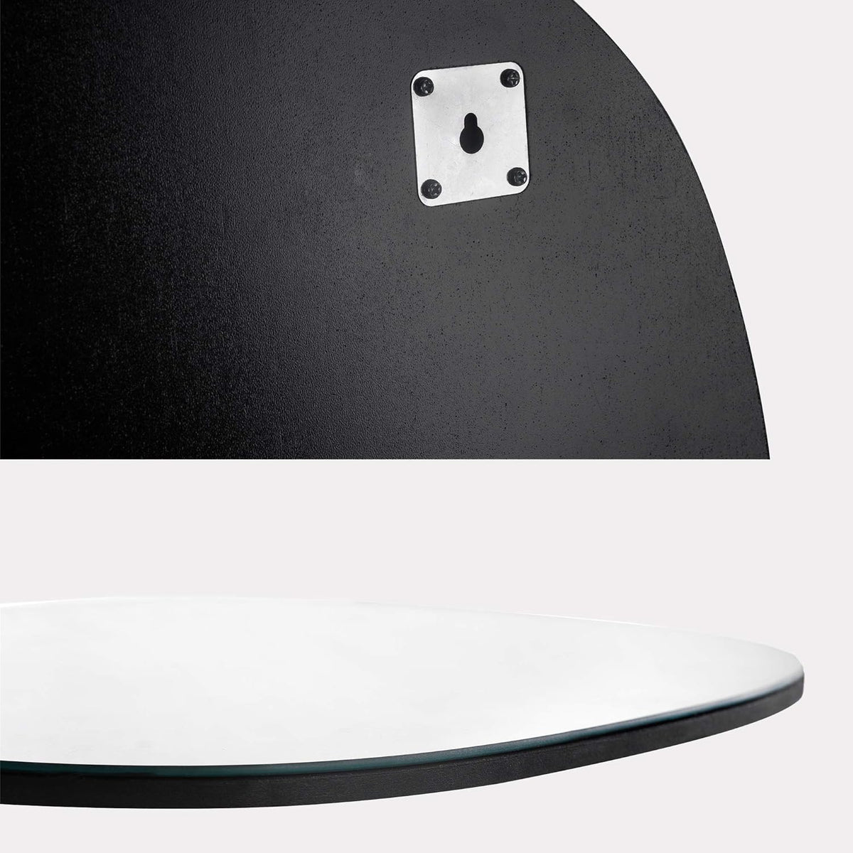 Asymmetrical Wall Mounted Mirror, 19.7 x 20.5 Inches Z30813