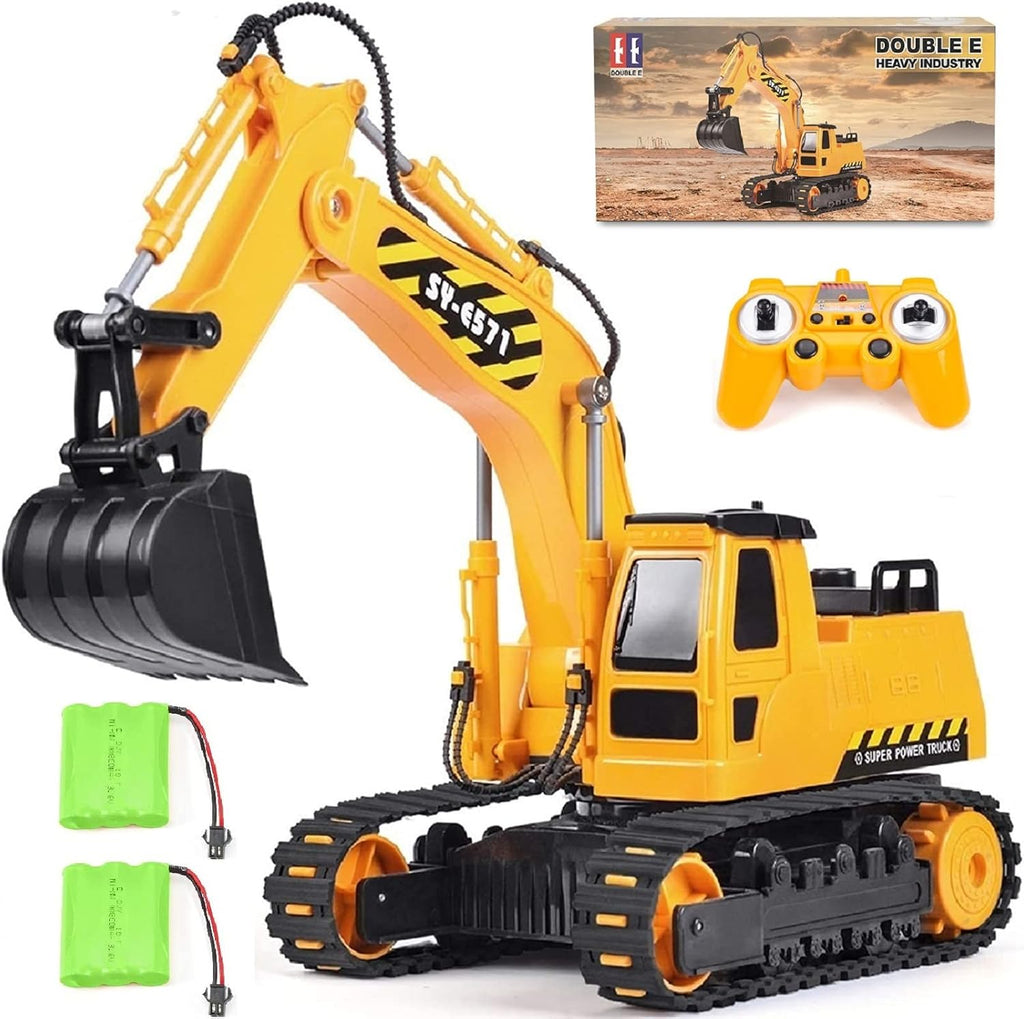 Remote Control Excavator Toy 2 Batteries X404997