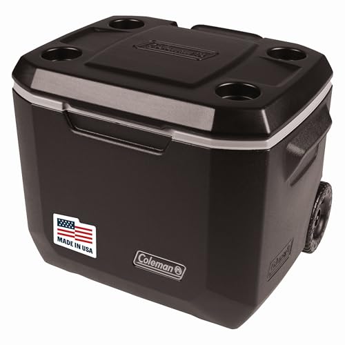 50qt Rolling Cooler with Wheels I46008