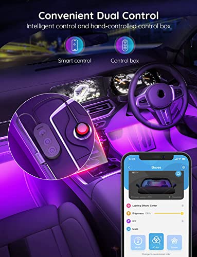 Smart RGB Car LED Lights with App Control H2781