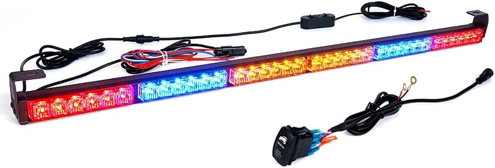 36 Rear LED Chase Light Bars with Strobe Brake Reverse Turn Signal H35208