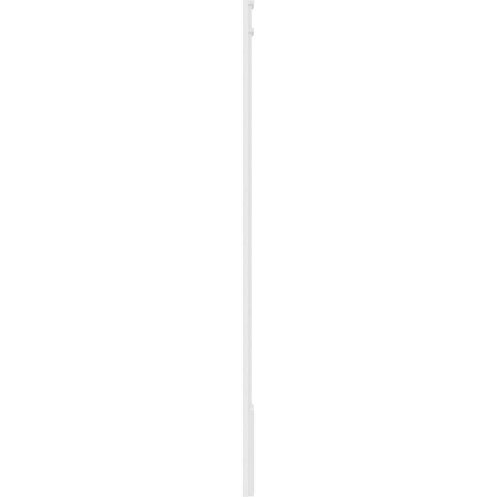 Two Equal Flat Panel PVC Pilaster with Decorative Capital & Base (Pair) T169249