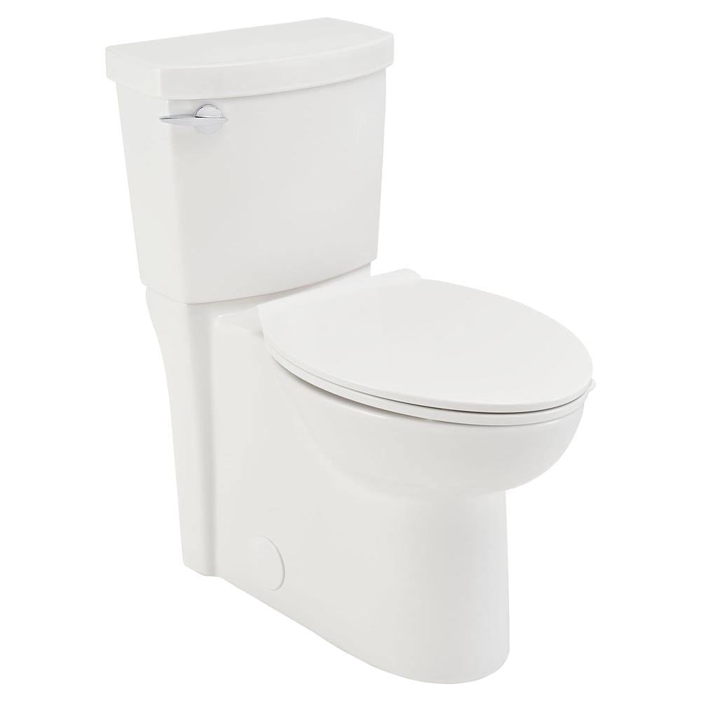 Clean White Elongated Chair Height 2-Piece Toilet 12-in Rough-In Size Z398674