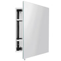 18 inch x 24 inch Frameless Mirror Medicine Cabinet E90630