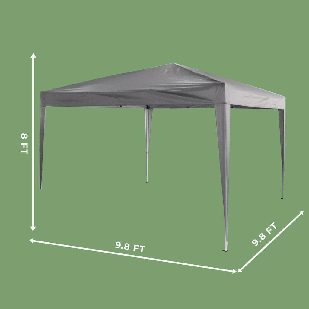 10x10 Ft Adjustable Canopy With Window Wall N89441