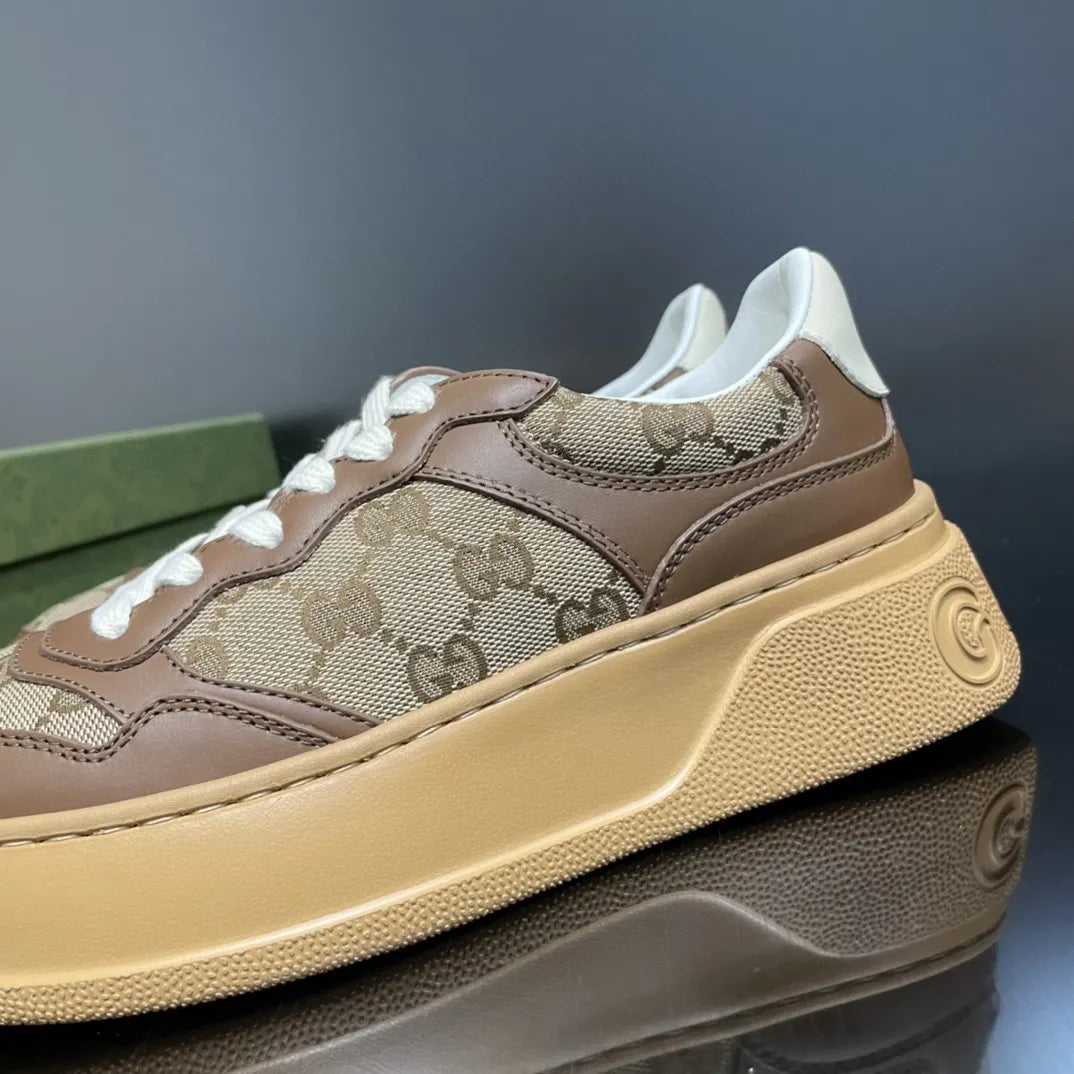 Brown And Beige Women's Sneaker C892