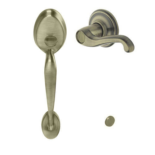 Satin Chrome Handleset D5867