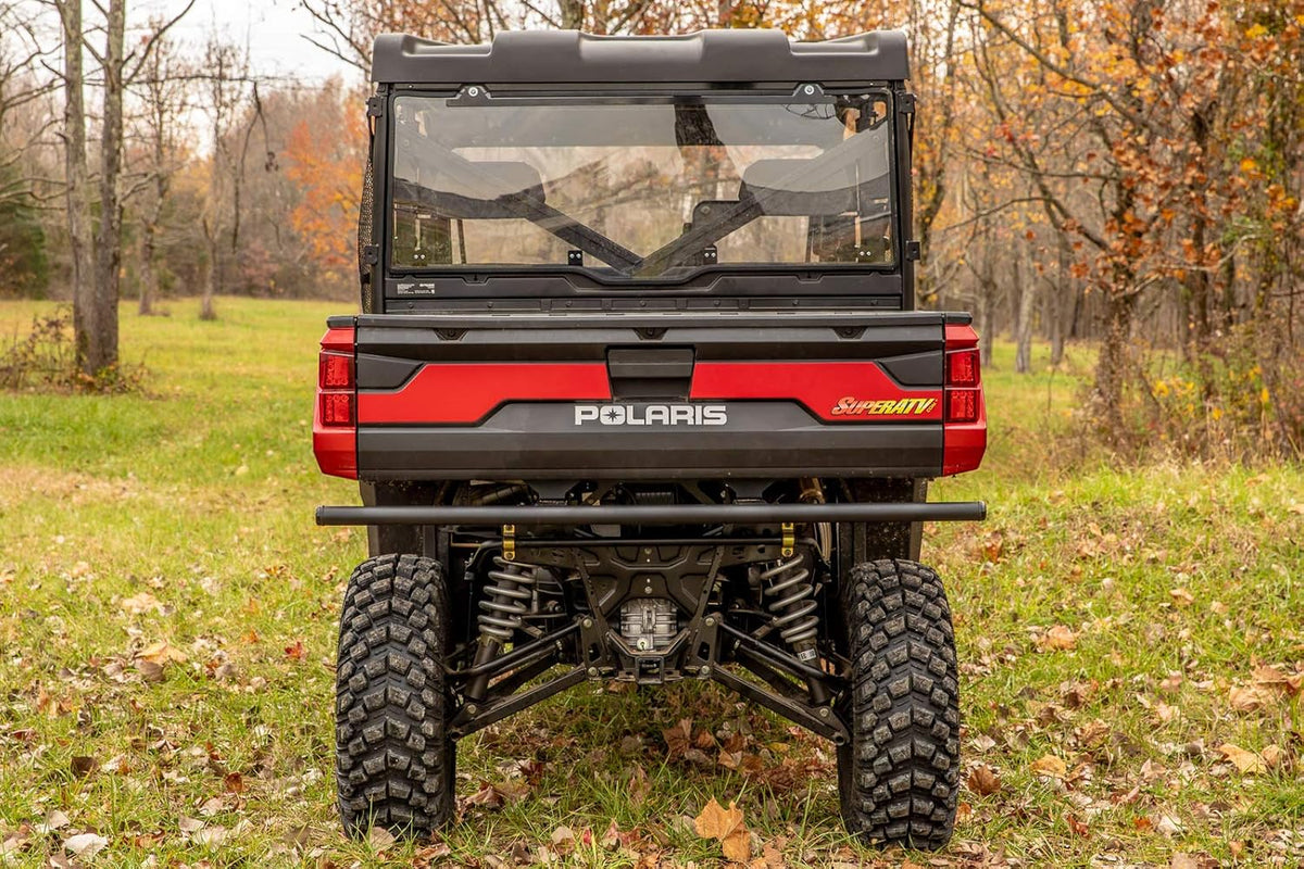 Wrinkle Black Heavy Duty Steel Rear Bumper A757