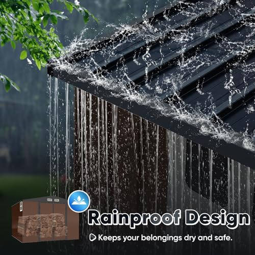 5X3 FT Heavy Duty Outdoor Metal Storage Shed A52737