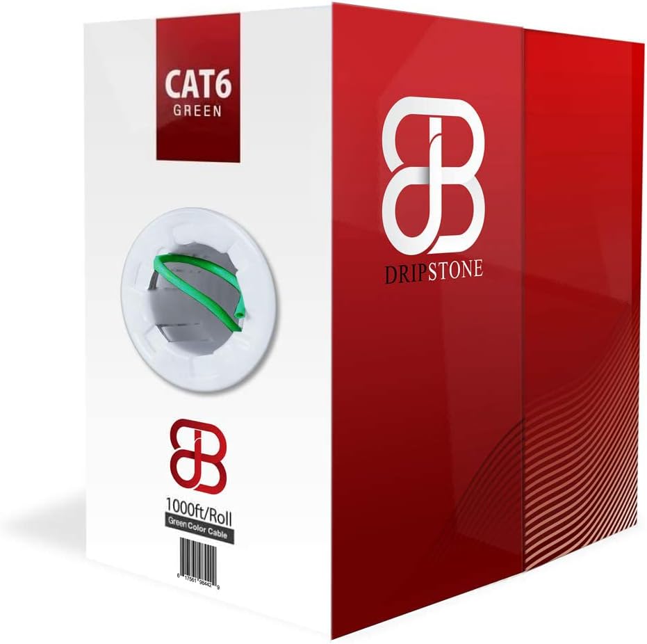 Cat6 Utp Solid Ethernet Cable 1000-feet White R43645