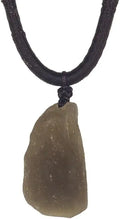 Meteorite Tektite Crystal Necklace I571
