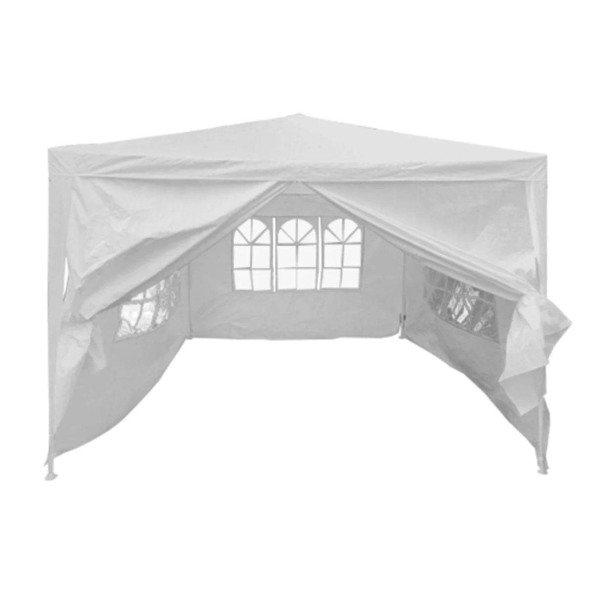 10x10 Ft Adjustable Canopy With Window Wall N89441