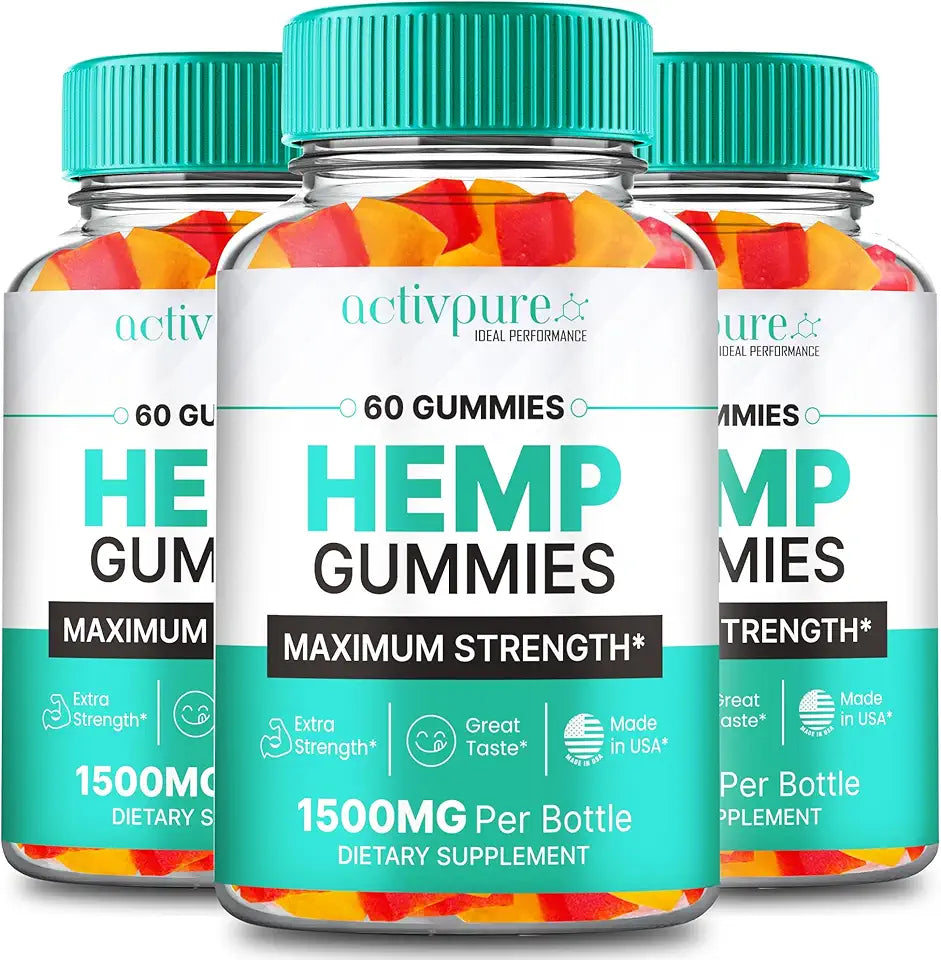 Hemp Gummies 3 Pack E341