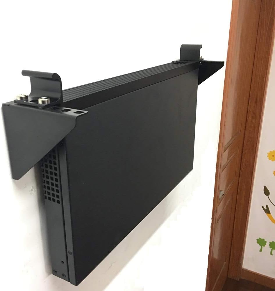 2U Light-Loading Foldable 19 Inches Cold Rolled Steel Vertical Wall Mount Rack N8779