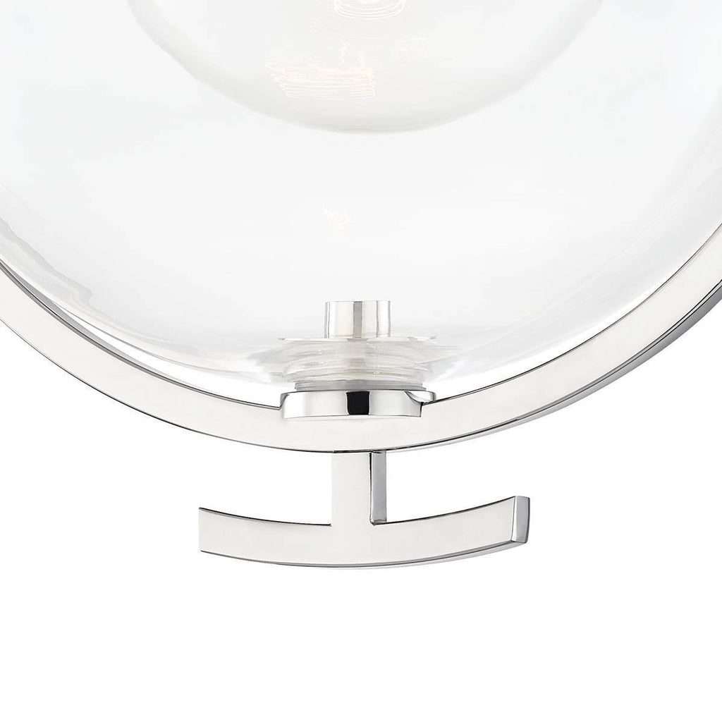 Polished Nickel Semi-Flush Mount Light X702839
