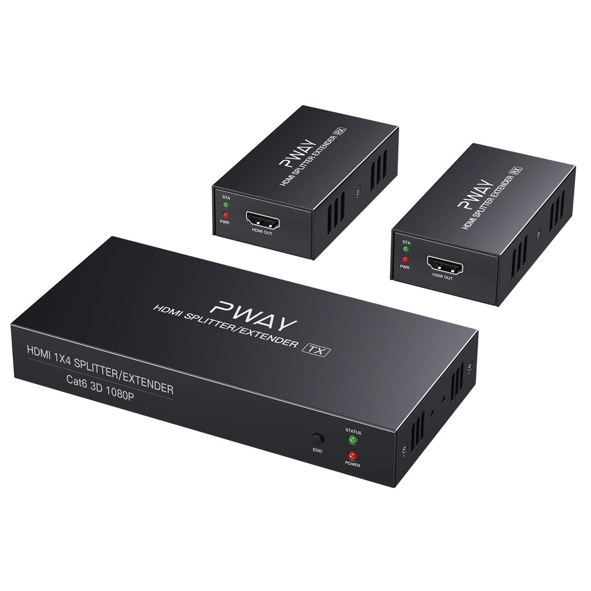 HDMI Extender Splitter 1x2 Port 1080P U567