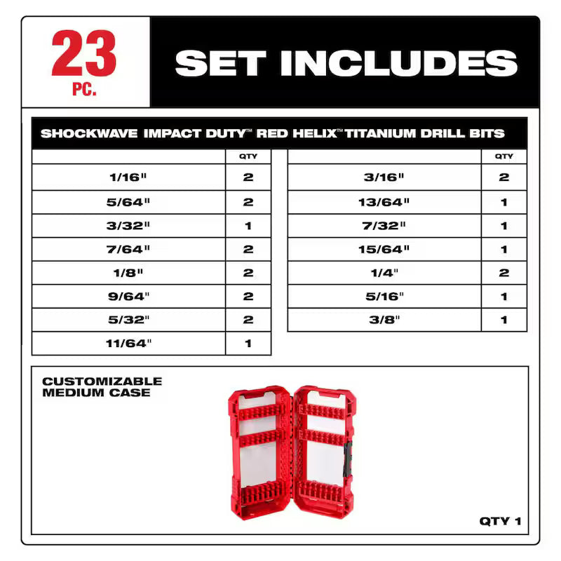 12V Cordless Drill Driver/Impact Driver Combo Kit with 23-Piece Titanium Drill Bit Set Q126740
