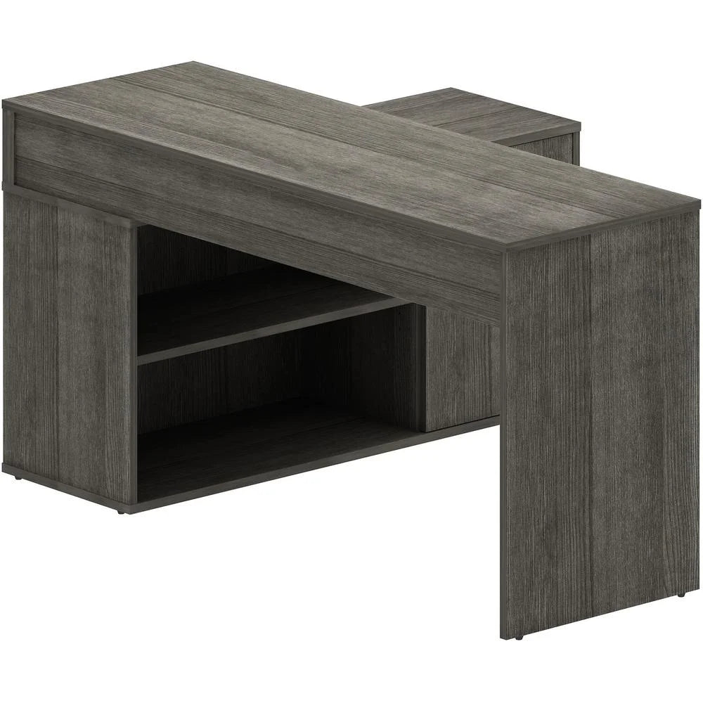 L-Shape Workstation with Cabinet L14406