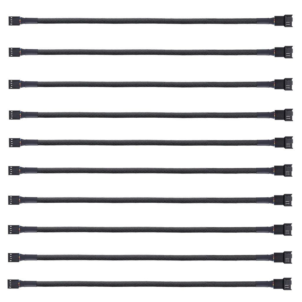 4-Pin PWM Fan Power Supply Cable 1 to 2 Splitter 10.5 inches Z328