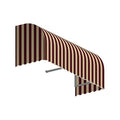 Burgundy & Tan Window & Entry Awning W176