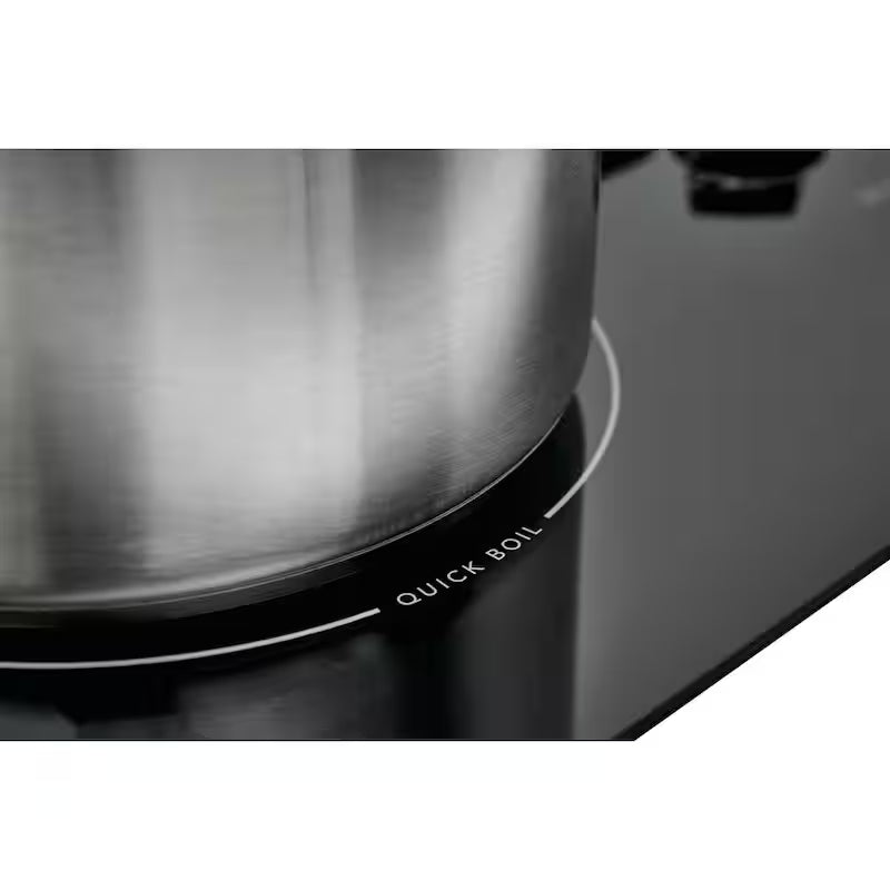 4 Element Electric Cooktop in Black X499