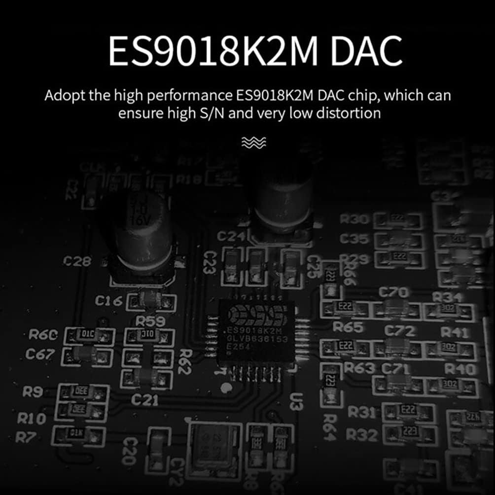 Bluetooth Audio Receiver Converter with Optical Coaxial AUX Output OLED Display M43188