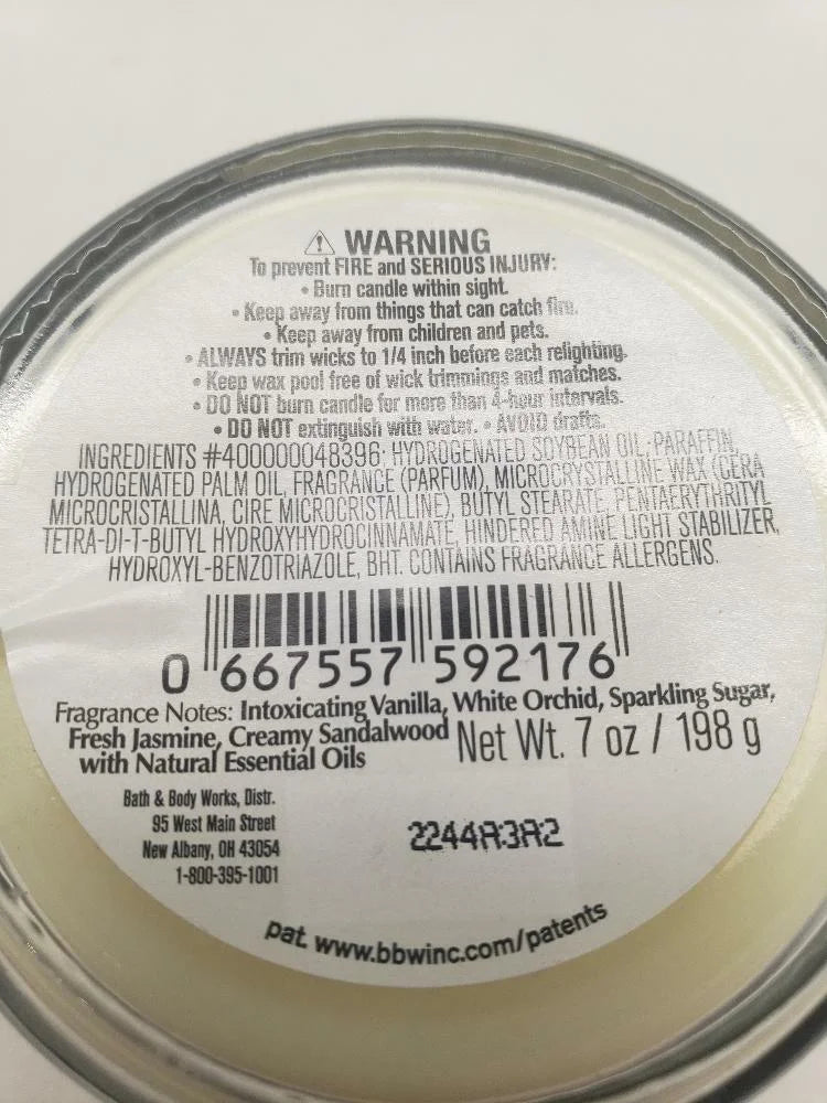 Warm Vanilla Sugar Single Wick 2 Pack G75903