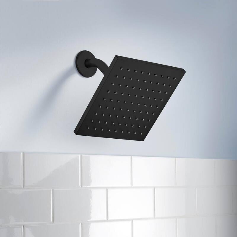 8.8 in. Single Wall Mount Fixed Shower Head F8149