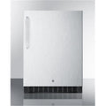 24 in. Outdoor Built-in All Refrigerator with Lock, Stainless Steel B467