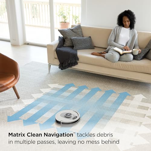 Voice Control Robot Vacuum with Home Mapping, Self-Empty Base, Cool Grey A578428