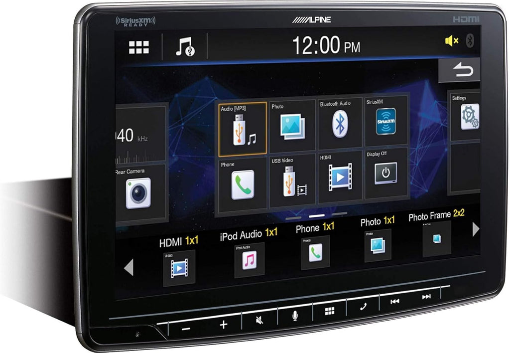 9" Touchscreen Bluetooth Digital Media Radio Receiver J1369