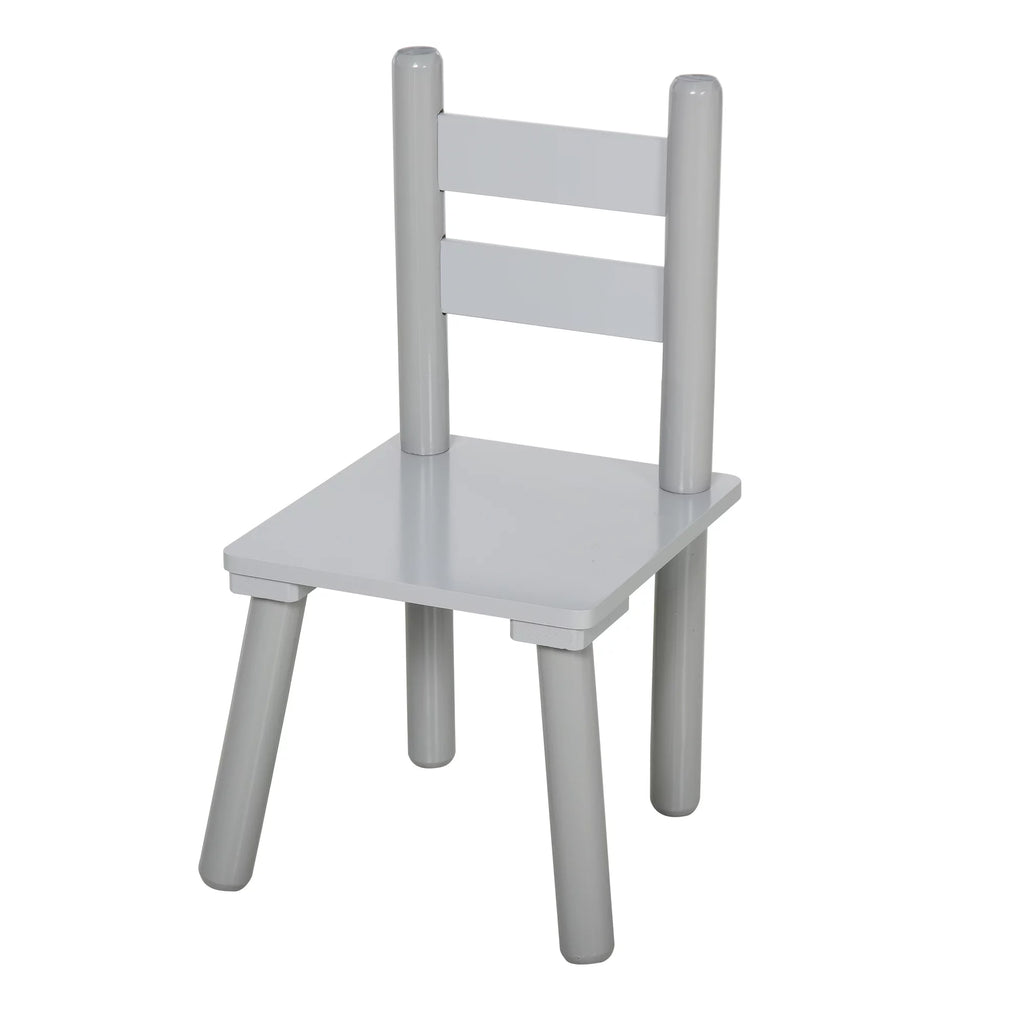 3-Piece Kids Wooden Table Chairs Set S7005