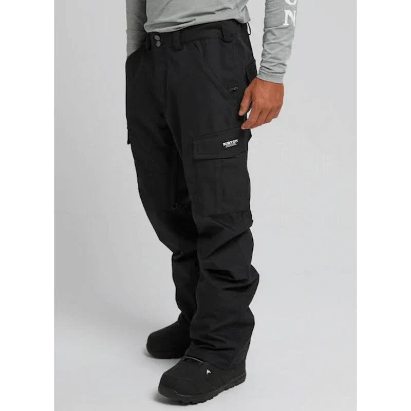 Men's Regular Fit Cargo Pant, Large, Black Z56102