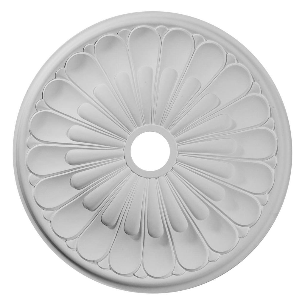 Hand-Painted Golden Oak Ceiling Medallion A328570
