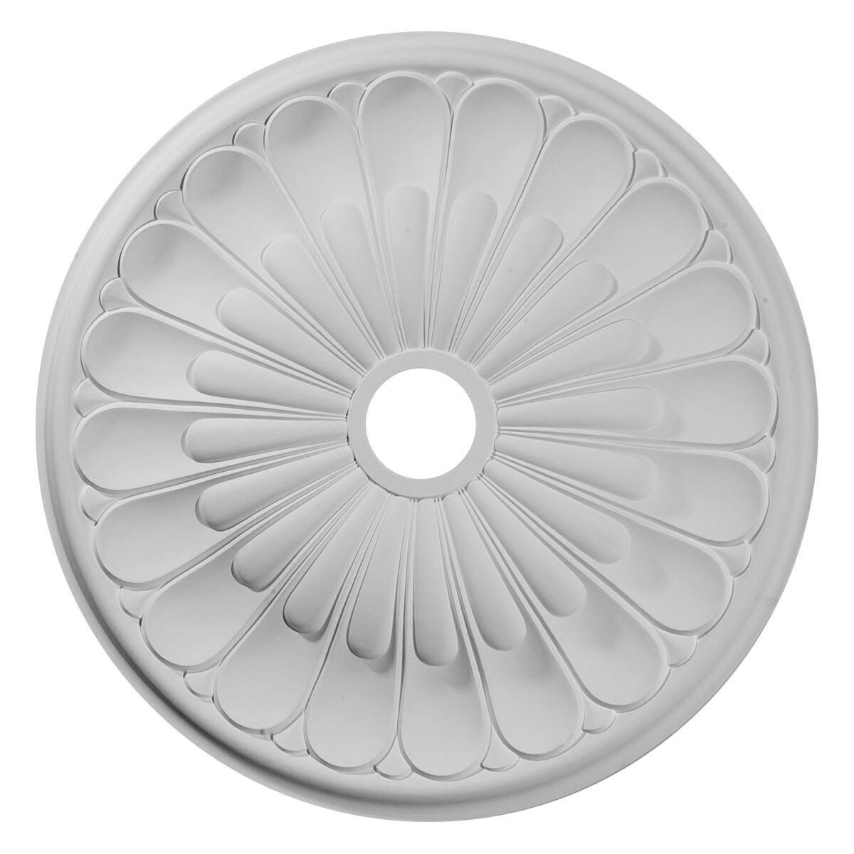 Hand-Painted Golden Oak Ceiling Medallion A328570