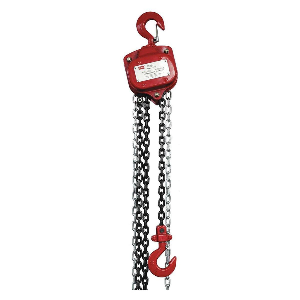 Manual Chain Hoist, 1000 lb, Lift 15 ft. R645