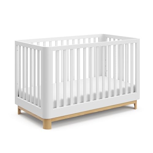 White 3-in-1 Convertible Crib E725765
