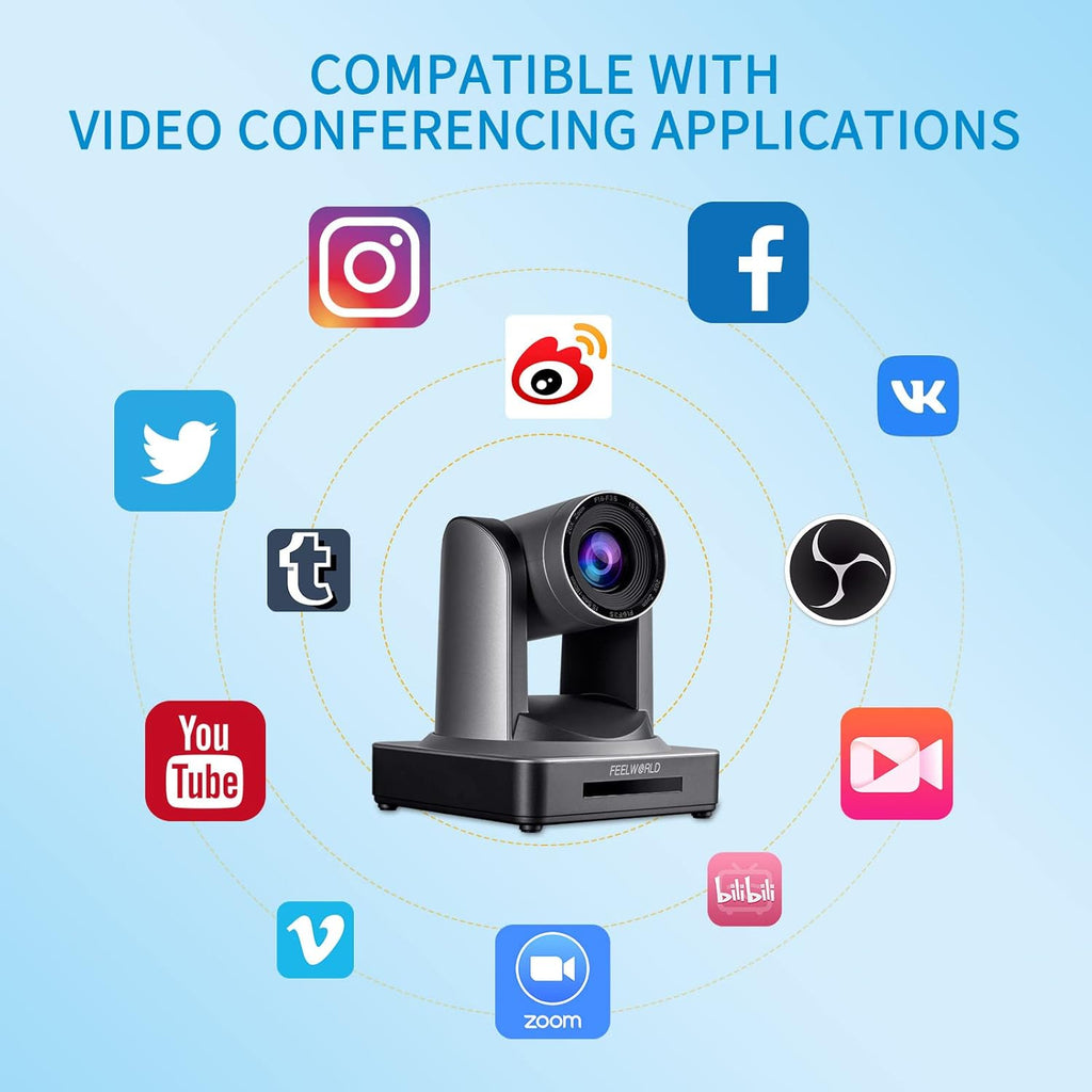 20X Optical Zoom 3G SDI HDMI IP PTZ Camera E9801