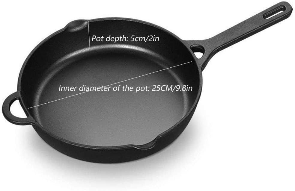 Pre-Seasoned Cast Iron Skillet Cookware A297