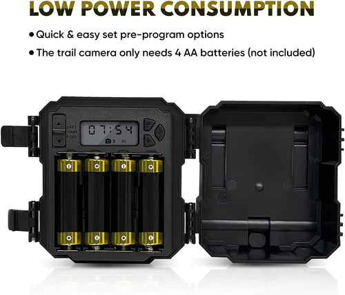 2 Pack Mini Trail Camera 1080P Waterproof A5349